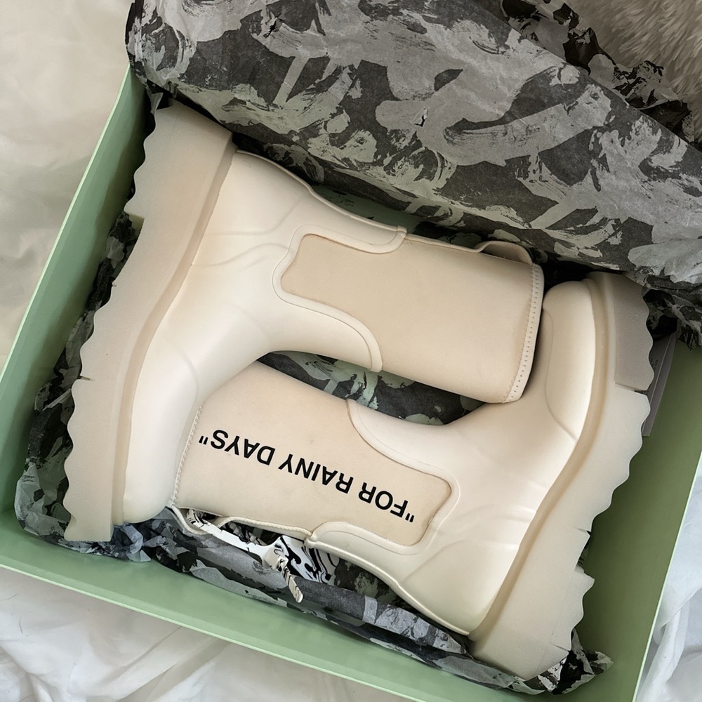 BRAND NEW OFF-WHITE BOOTS